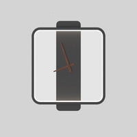 Nordic Wall Lamp with Clock | Modern Bedroom Bedside LED Light Fixture – DecoRight