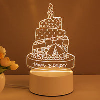 3D Acrylic USB LED Night Light | Neon Sign Room Decor & Gift Lamp – DecoRight