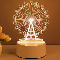 3D Acrylic USB LED Night Light | Neon Sign Room Decor & Gift Lamp – DecoRight
