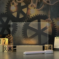 DecoRight Creative LED Note Board Night Light USB Message Board Lamp Gift |