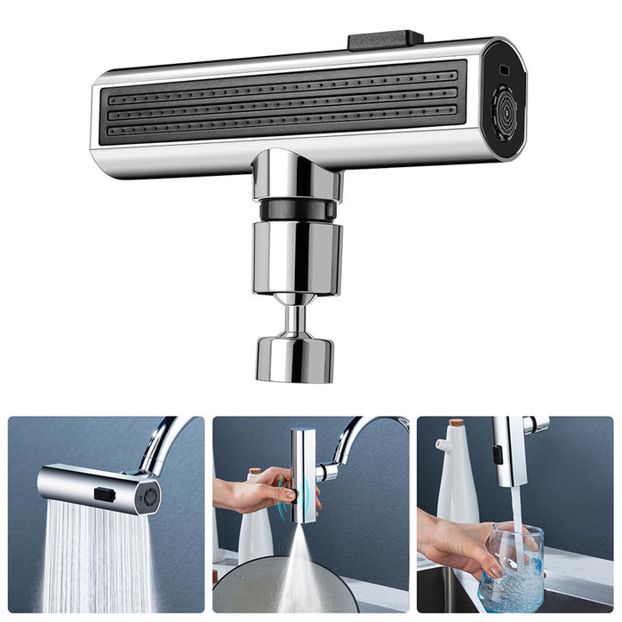 DecoRight Brass Kitchen Faucet – Modern Single Handle Sink Mixer Tap