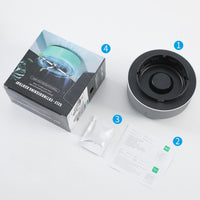 DecoRight Portable Smokeless Ashtray with Air Purification | Odor Eliminating Car & Home Gadget