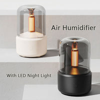 Candlelight Aroma Diffuser USB Portable Humidifier with LED Night Light | DecoRight