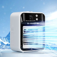 DecoRight Portable Air Conditioner Cooler Fan | USB Water Cooling Fan for Room & Office