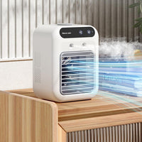 DecoRight Portable Air Conditioner Cooler Fan | USB Water Cooling Fan for Room & Office