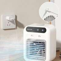 DecoRight Portable Air Conditioner Cooler Fan | USB Water Cooling Fan for Room & Office