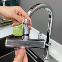 DecoRight Brass Kitchen Faucet – Modern Single Handle Sink Mixer Tap