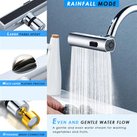 DecoRight Brass Kitchen Faucet – Modern Single Handle Sink Mixer Tap