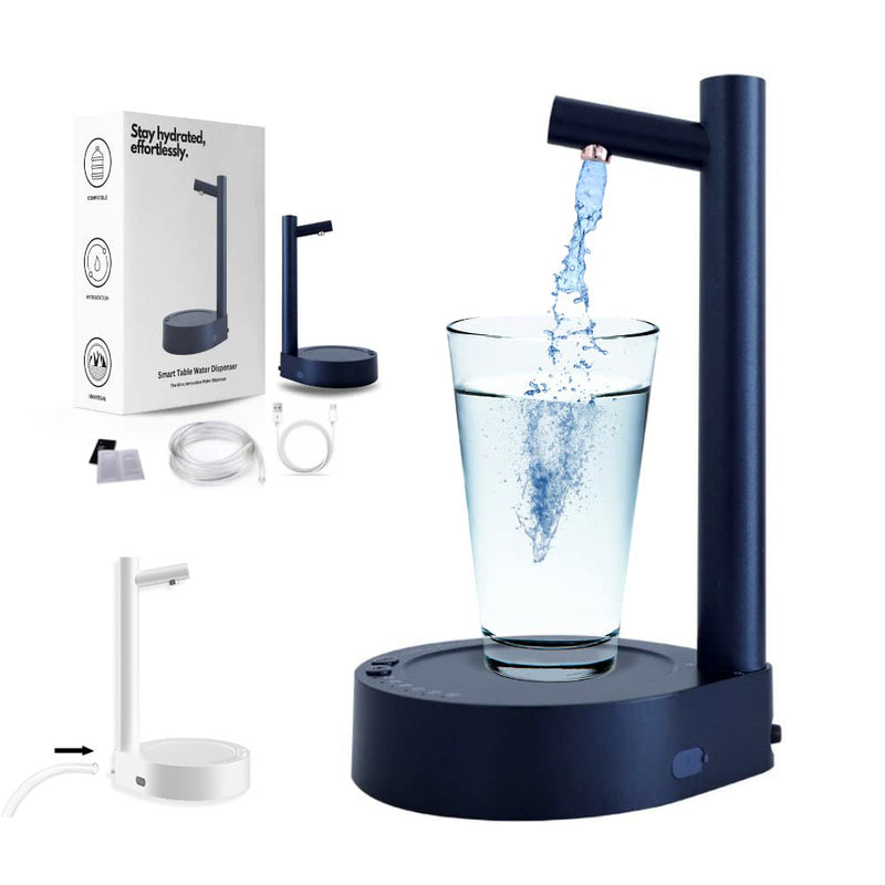 DecoRight Electric Water Bottle Dispenser | Rechargeable Gallon Desk Pump