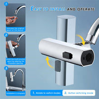 DecoRight Brass Kitchen Faucet – Modern Single Handle Sink Mixer Tap
