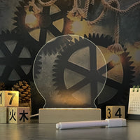DecoRight Creative LED Note Board Night Light USB Message Board Lamp Gift |